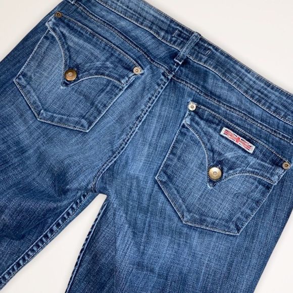 HUDSON Rolled Cuff Cropped Ankle Skinny Jeans - Picture 4 of 10